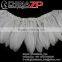 Leading Supplier ZPDECOR Good Quality Loose Cheap Bleached Goose Satinettes Feathers Trim