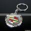 promotional items keychain metal zinc with logo ,metal car logo keychain
