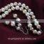 8mm mixed color potato shaped lovely necklace and earring set river cultured pearl set