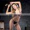 Taiwan Manufacturer Halter Neck Lace Fishnet Women Sexy Body Wear