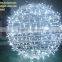 customization indoor and outdoor use round ball led christmas motif light