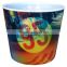food grade 3D lenticular popcorn bucket ,trash bin