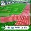 red playground track artificial grass with white line artificial grass