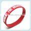 event rainbow silicone wristband custom wristband cheap