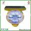 Synchronous flash solar power led warning light ,16led solar warning light