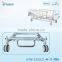 Manual two functions movable stainless steel baby hospital bed equipments