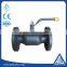 high quality forged steel double flange fully welded ball valve