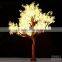 Unique 5m RGB ginkgo leaf Large projection led tree