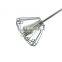 Promotional Semiautomatic Stainless Steel Hand Held Automatic Portable Rotating Manual Egg Beater