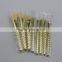 private label shaving makeup brush set 7pieces rose gold makeup brush foundation make up brush