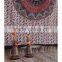 Bedspread Bed cover Twin Size Indian Cotton Mandala Tapestry