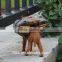 christmas decor animal yard decoration small leather camel figurine