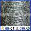 galvanized and pvc coated barbed wire