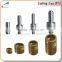 Customized anodized turned Aluminum parts fabrication service CNC Machining Parts
