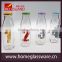 16oz milk glass bottle with lids, straws from china