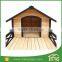 Large Pet Wooden Dog House With Patio Wooden Timber Bed Porch Deck