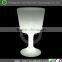Cup shape round led lighted beer container for drink
