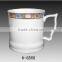 2016 new item round ceramic turkish tea cup mug