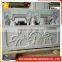 Costomized white marble granite fence for decoration NTMF-MB001LI