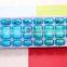 Useful plastic cute pill box bins month/plastic pill case pill organizer/pill Use and tablet box