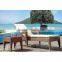  trade assurance Outdoor rattan daybed sun lounge beach chair China furniture supplier