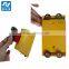 5m plastic wall mounted belt barrier for factory ,crowd control barrier
