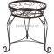 Hot selling wedding garden iron flower pot stand