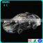 3d laser crystal Craft model car & clear blue crystal craft model car