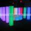 Led waterproof rechargeable illuminated outdoor pillar/wending column