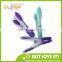 Best selling high quality decorated spring strong printed soft grip clothes pin