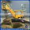Wheel type hydraulic rotary earth auger piling drilling machine price