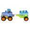 Push and Go Friction Powered Car Toys,Tractor, Bull Dozer truck, Cement Mixer, Dump truck from ICTC Factory