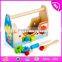 New children pretend play tool kit toys wooden kids tool bench W03D083
