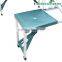 Folding Camp Portable Aluminum Wholesale Picnic Table with 4Seats