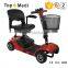 TEW032 Handicapped Safe 4 Wheels Electric Power Scooter With Lihium Battery