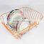 548-35 Kitchen Rectangle Coloring Metal Wire Dish Drying rack