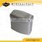 Blank Silver Metal Tin Box in Embossed Cutom Logo
