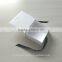Matte white cardboard black logo gift box, unique cardboard box packaging for small gift
