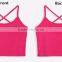 Women Tank Crop Tops,Sport Style Bustier Strap Cross Halter Summer short Tees,Female Soild Modal