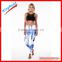 Custom printed yoga leggings for sport