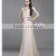 Flash Knitted Twill Fabric Cowl Neck Bias Cut Slim Ball Gown Evening Dress