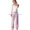 High Quality Casual Women Sleepwear, Simple Style 2 Pieces 100% Cotton Sexy Nighty Design