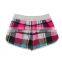 wholesale best price plaid design women board shorts