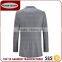 New Design Double Breast Light Grey Coat Pant Business Men Suit