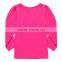 Long sleeves top fashion girl t shirt