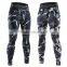 Men's custom dri fit tight fit sport gym leggings pants wholesale