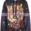 Mens Fashion Design Full Digital Printing Large Size Hoodies