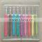 9 Pcs blister pack ergonomic Crochet Hook, knitting needle Set