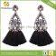 Fashion Jewelry Tassel Dangle Earrings Cheap Wedding Bohemian Drop Statement Earrings For Women Flowers Charm