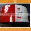 Easy Removable white red reflective tape car/vehicle safety warning sticker